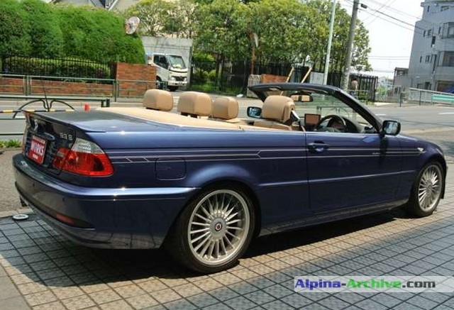 Alpina Archive Fahrzeug Profil Bmw Alpina B3 S Cabrio 279