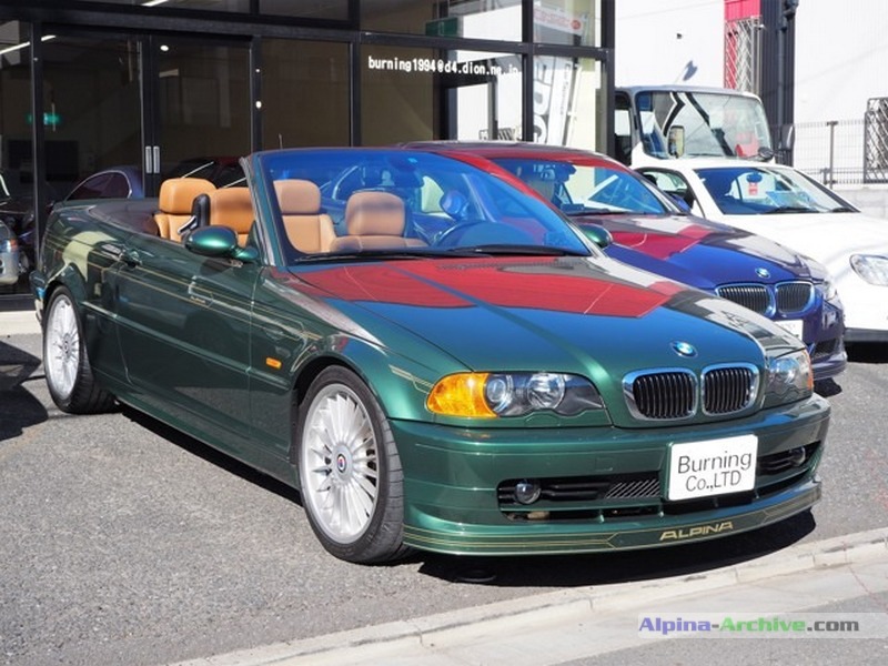 Alpina Archive Fahrzeug Profil Bmw Alpina B3 3 3 Cabrio 015