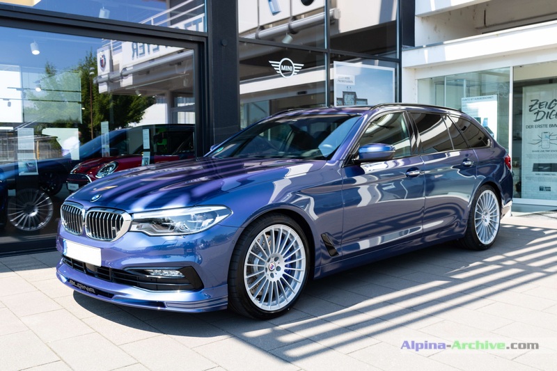 Picture Bmw Blue Alpina