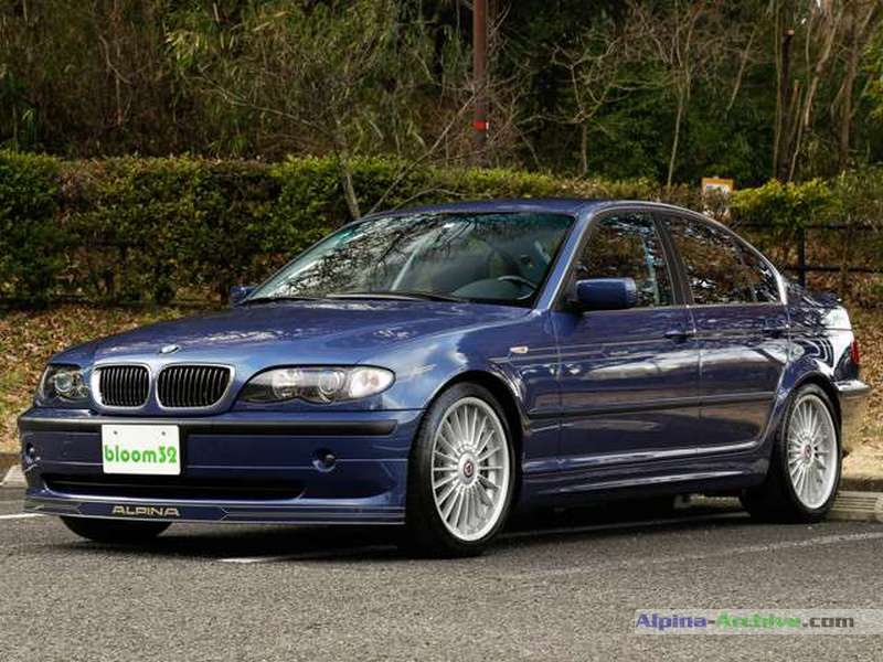 京商ALPINA B3S COUPE Diecast model cars Bmw Alpina B3S 1/43 Kyosho B3S Coupe (E46) blue
