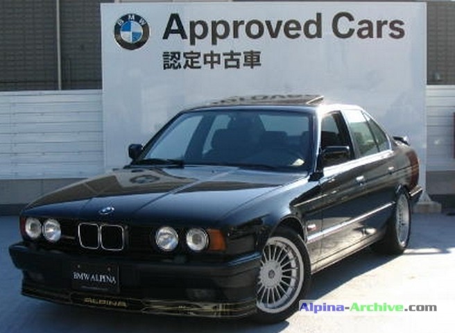 Alpina Archive Fahrzeug Profil Bmw Alpina B10 Biturbo 145
