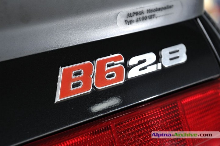 Alpina-Archive | Car Profile: BMW Alpina B6 2.8/1 #200 Alpina-Archive | Car Profile: BMW Alpina B6 2.8/1 #200